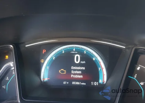 2018 Honda Civic Ex из США, поврежденный, VIN SHHFK7H5XJU202598